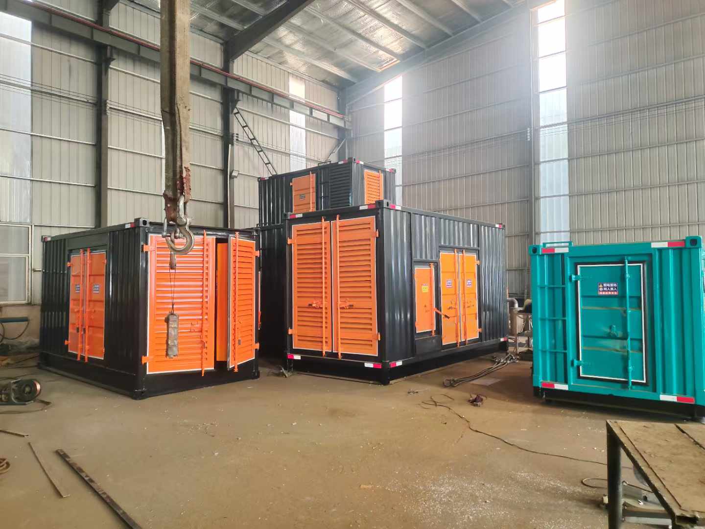 大安镇500kw柴油发电机组可以带动多少功率设备？