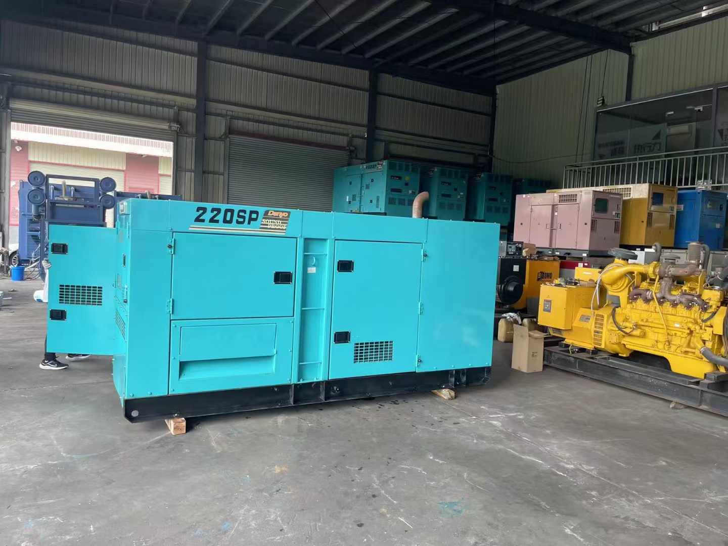 大安镇600kW柴油发电机组带载能力？