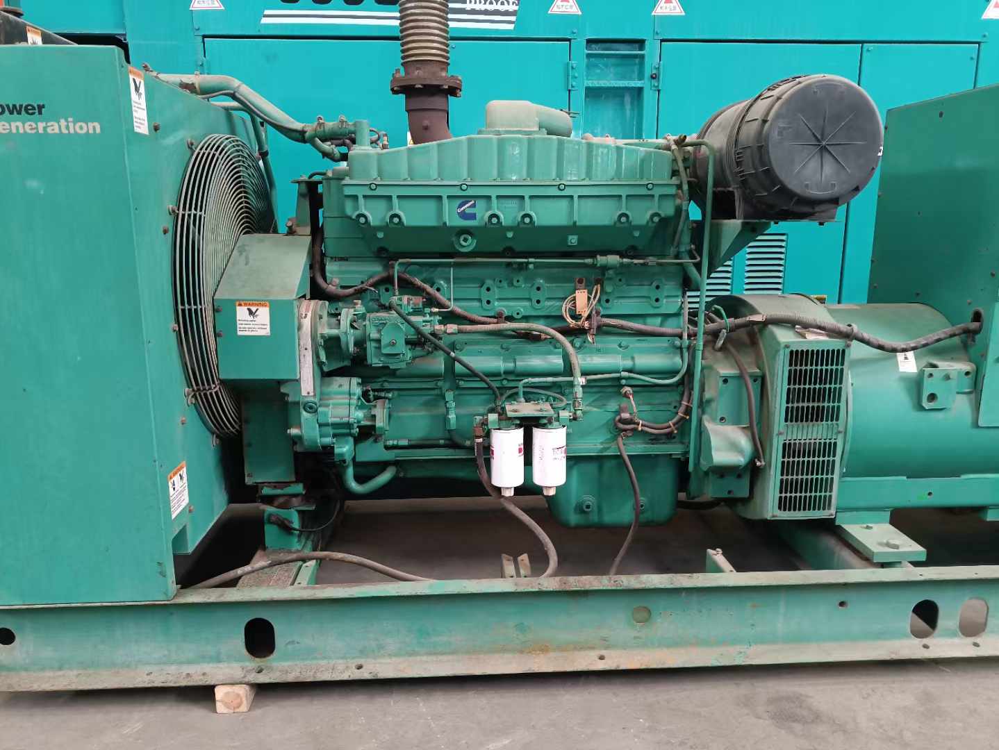 大安镇过载会对 600kW 柴油发电机组造成哪些损害？