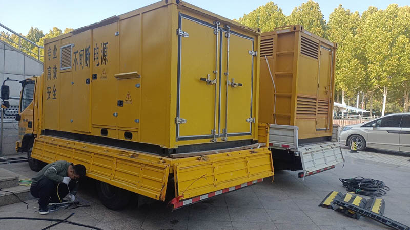 大安镇柴油发电机组和UPS电源配合使用时的注意事项